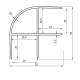 Профиль угловой для ЛДСП 25 мм (СТК25-4)